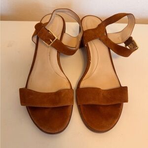 Cole Haan Tan Suede Women's Sandals
